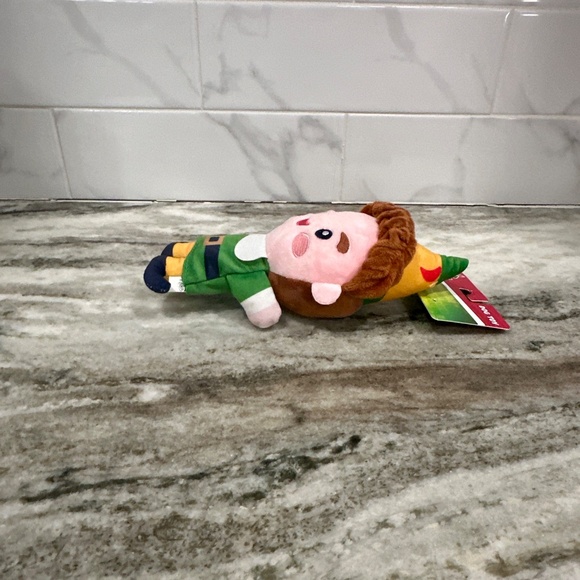 BUDDY THE ELF Holiday 9" Squeaky Plush DOG TOY Fetch For Pets Christmas Squeaker - Picture 9 of 11